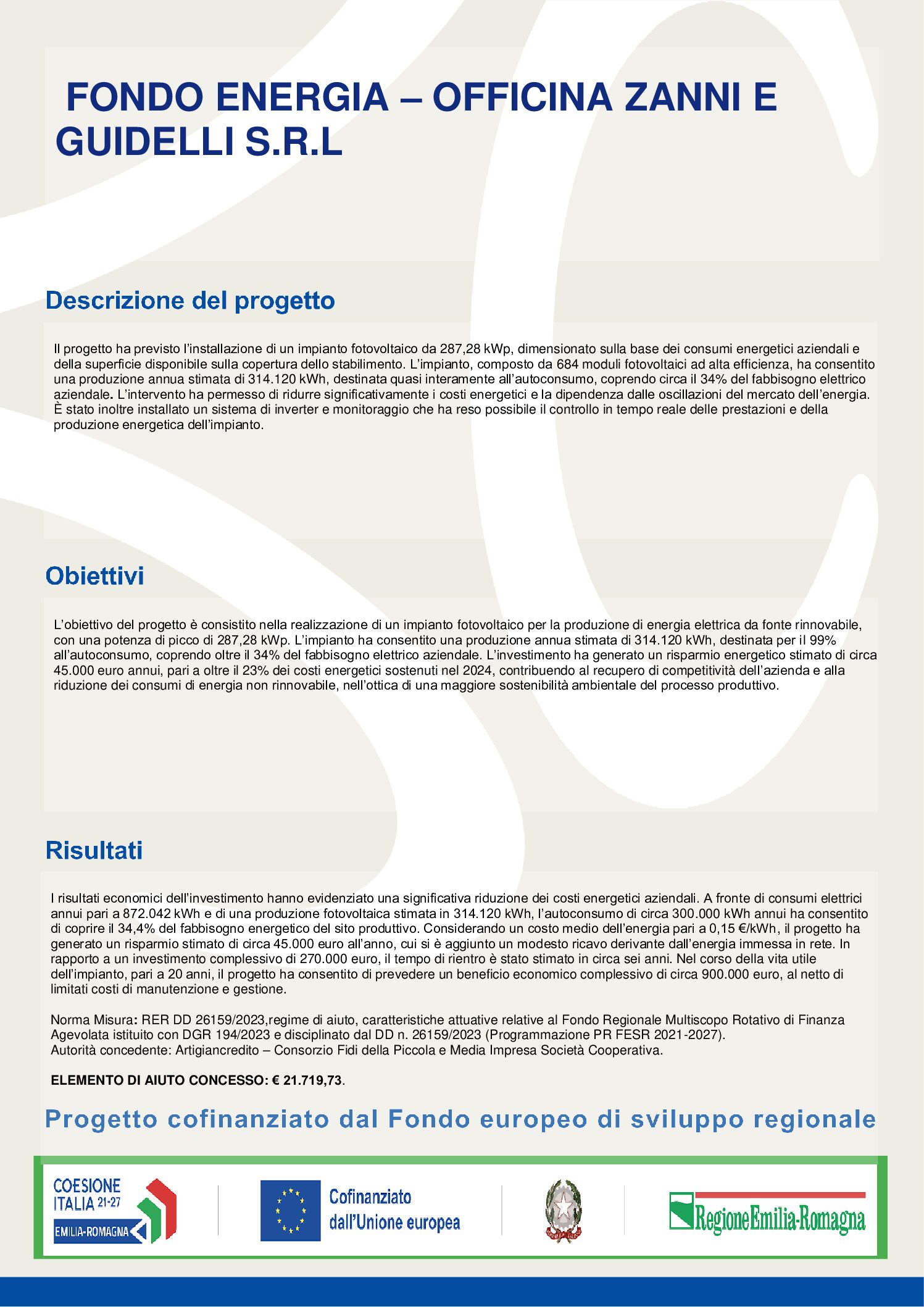 POSTER FONDO ENERGIA ZANNI E GUIDELLI